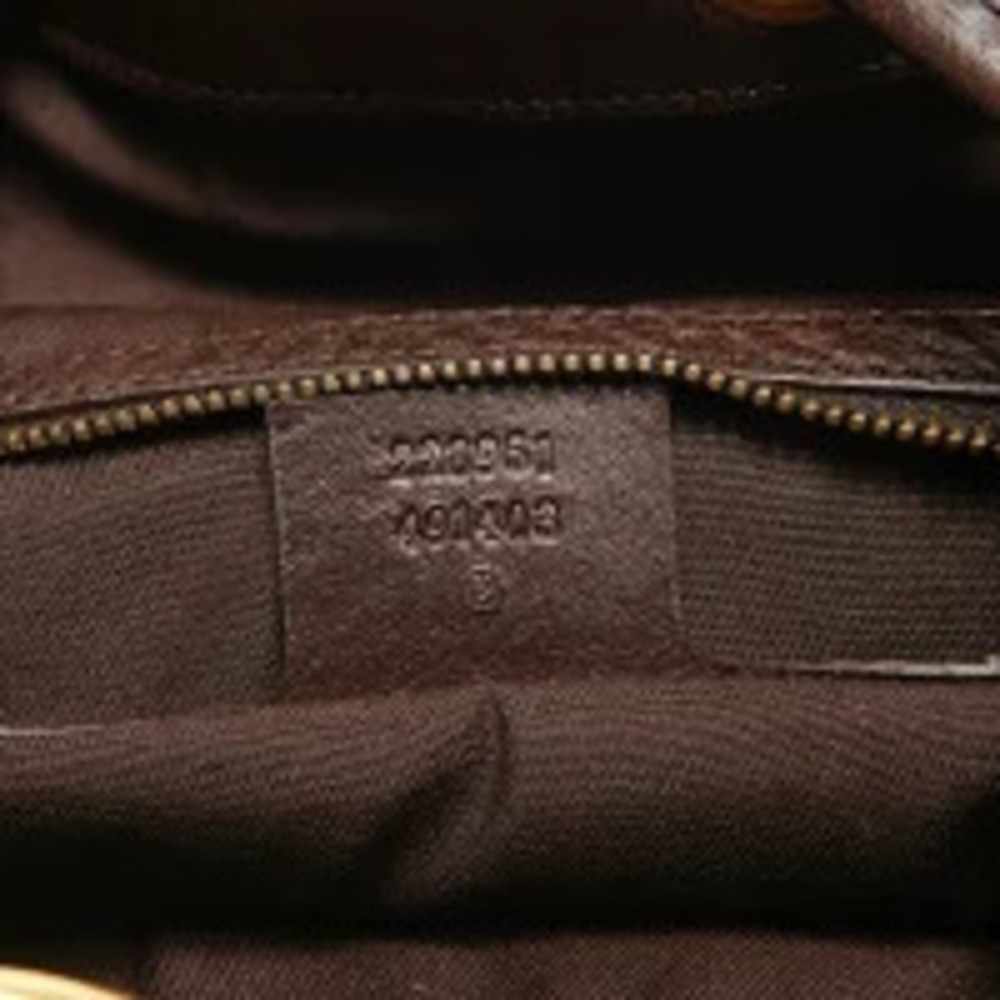 Gucci Bag Canvas Shoulder GG Interlocking GG Brown - Picture 11 of 13